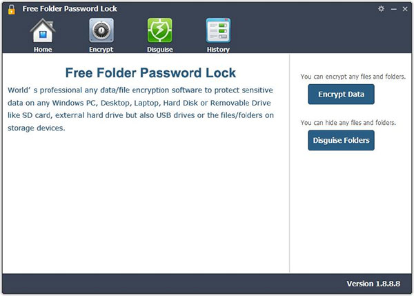 FreeFolderPasswordLock软件下载v1.0.0